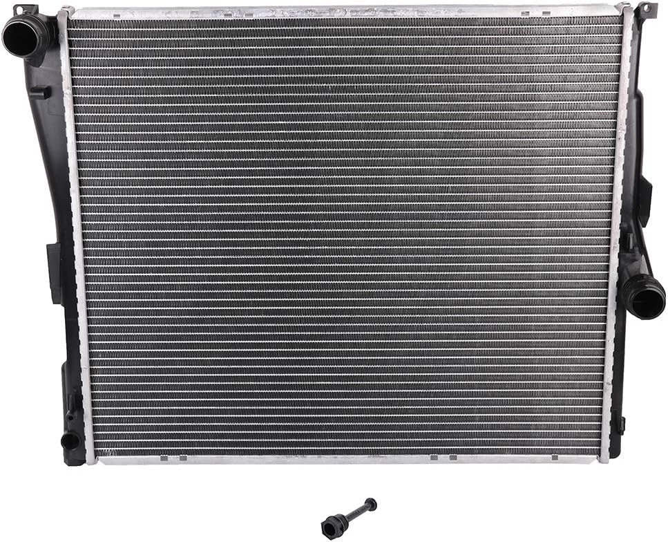 OCPTY Auto Parts Radiator Replacement for 2004-2006 for BMW for X3 2.5L 2004-2006 for BMW for X3 3.0L