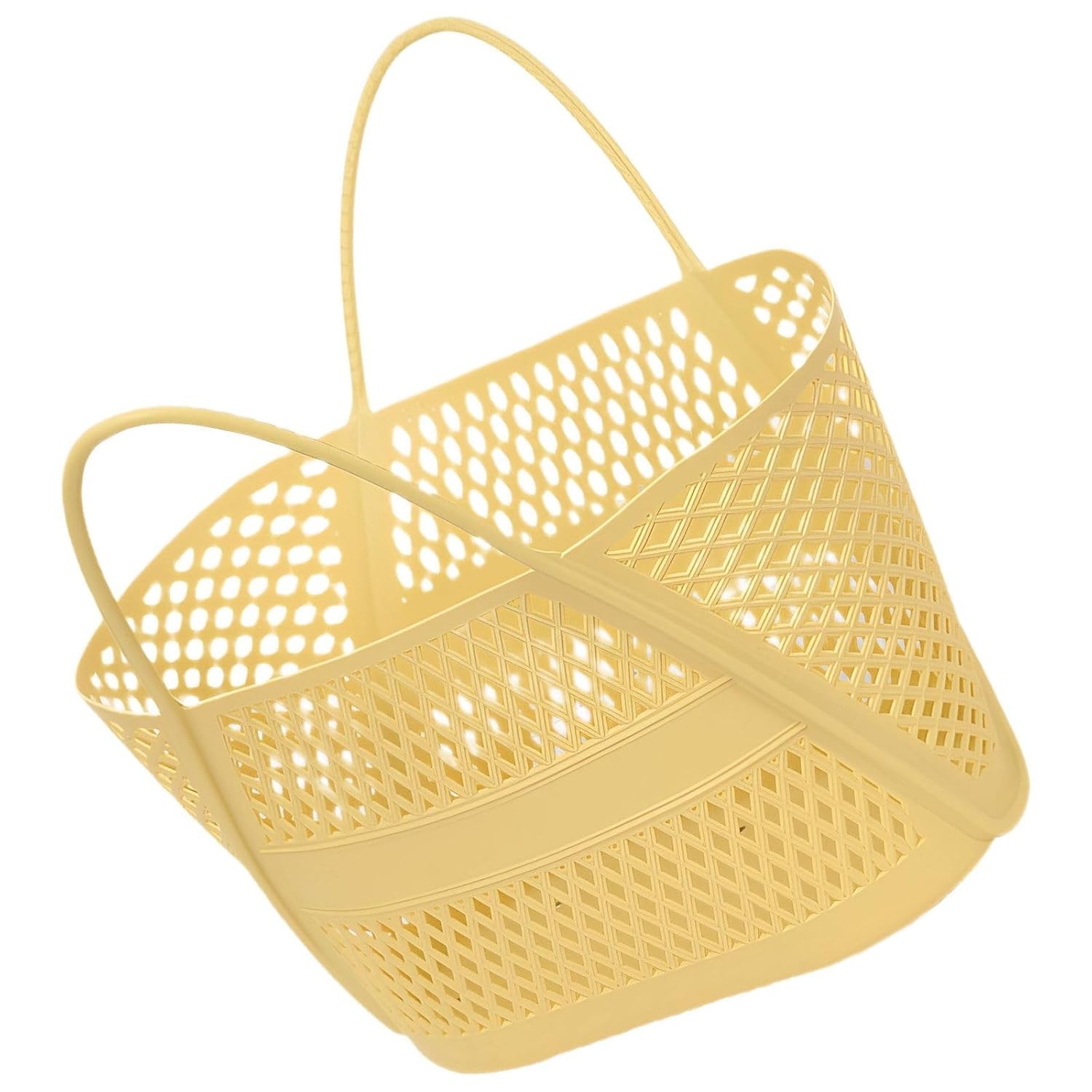 Calcipxx Bath Caddy for Shower with Mesh Design Bathroom Storage Basket Organizer for Toiletries and Daily Essentials