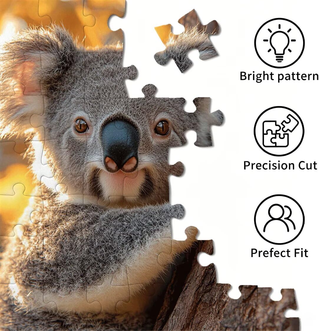 3000 sztuk puzzli dla dorosłych, gry rodzinne, koala zwierzę, n-349