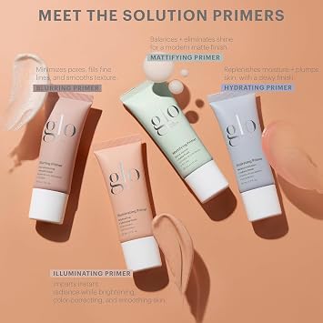 Glo Skin Beauty Illuminating Primer, Brightening SPF Skincare, 1 oz