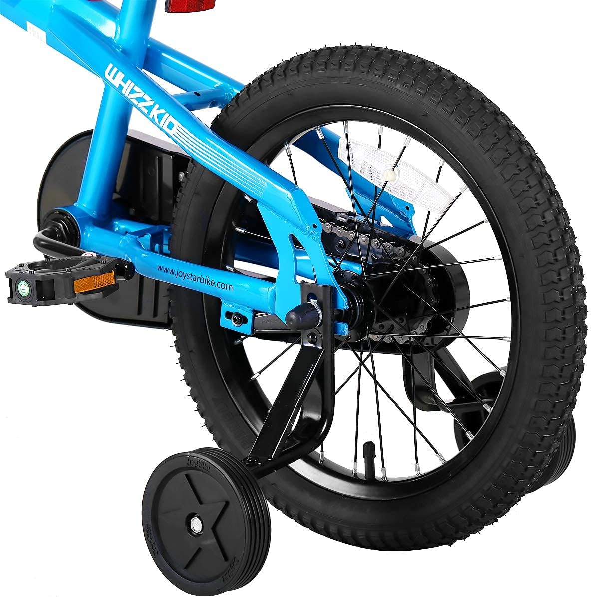 Rеvіеw Prоduсt JOYSTAR 12 14 16 18 Inch Kids Bike with Training Wheels & Handbrake for Ages 2-9 Years Old Boys and Girls, 18 in Children Bicycle with Kickstand, Blue, Pink, Silver, Beige, White