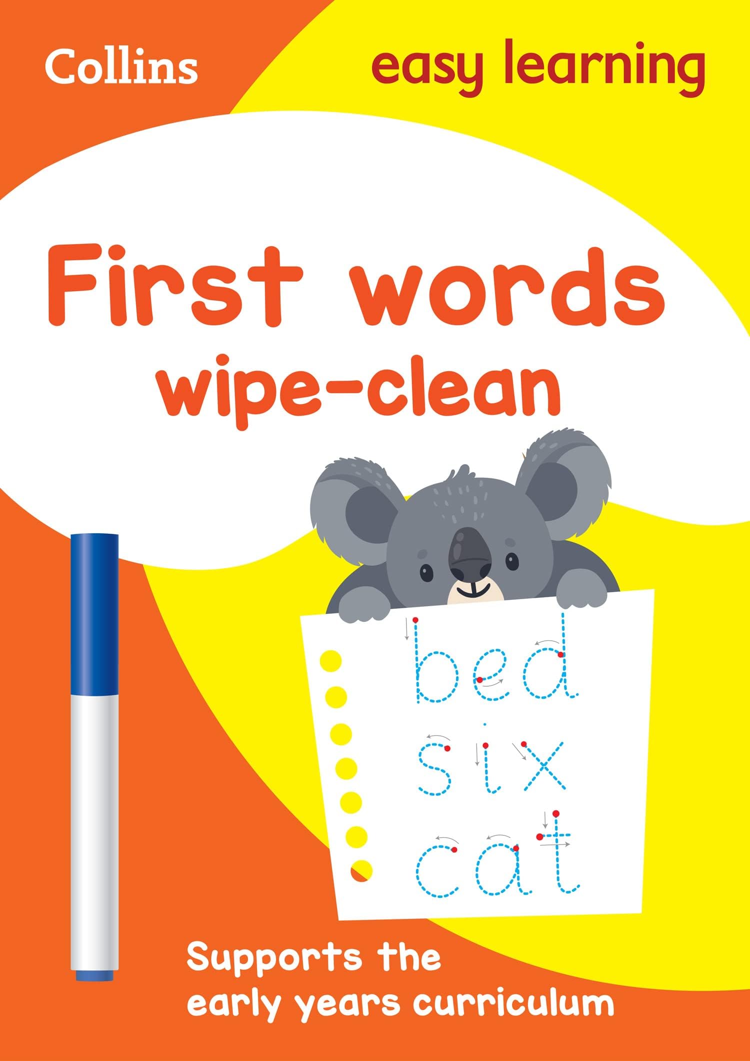 Collins Easy Learning First Words Wipe-Clean