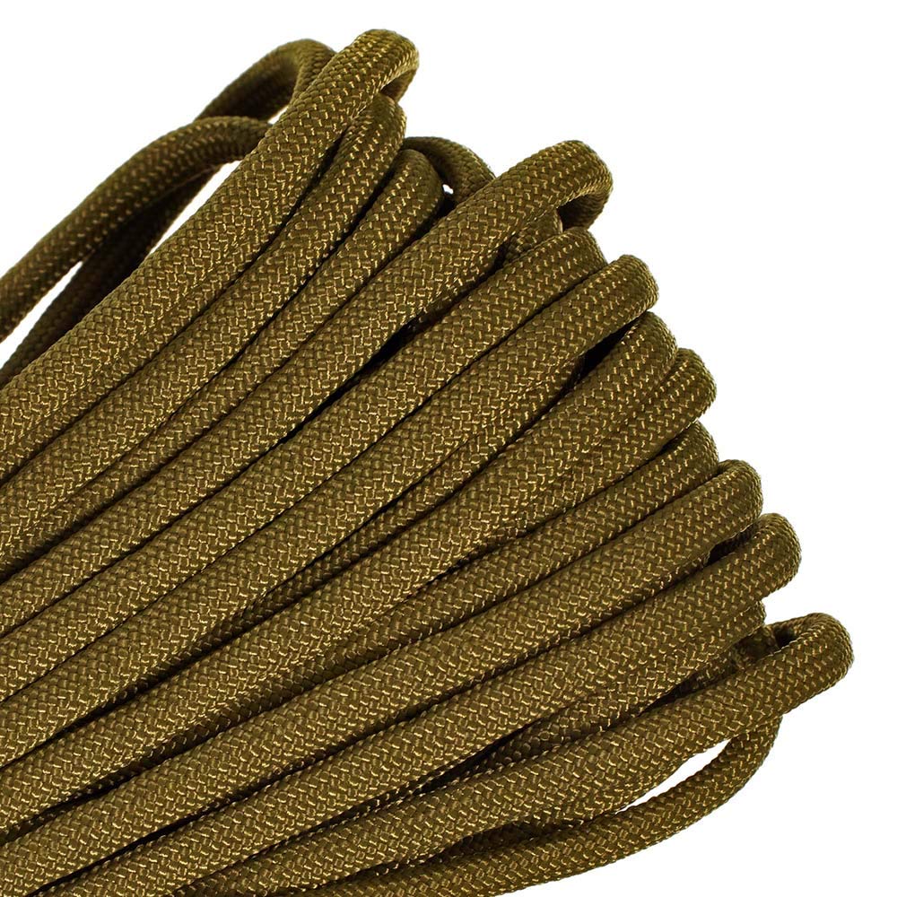 Paracord Planet 550 Type III 7 Strand Paracord – 100% Nylon Core – 550-Pound Tensile Strength - Utility Cord – Tie-Downs, Camping, Crafting, Survival