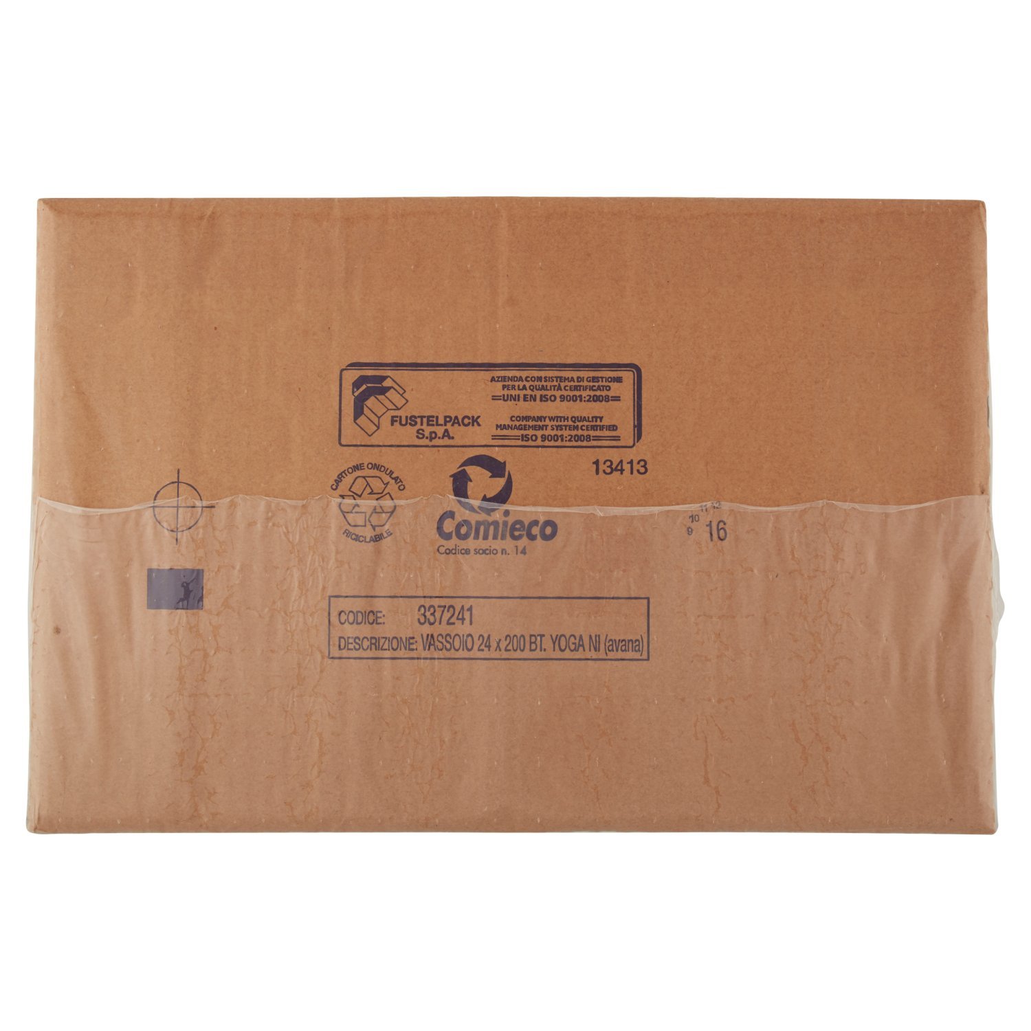 Yoga ananas 100% cl.20, confezione da 24 bottiglie