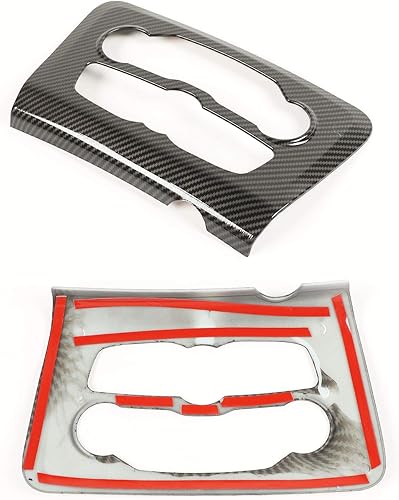 Vista 33 de Voodonala Para cargador de radio AC CD interruptor panel de ajuste para Dodge Charger 2015-2019, ABS rosa 1 unidad Rosa/Rebel Fun.