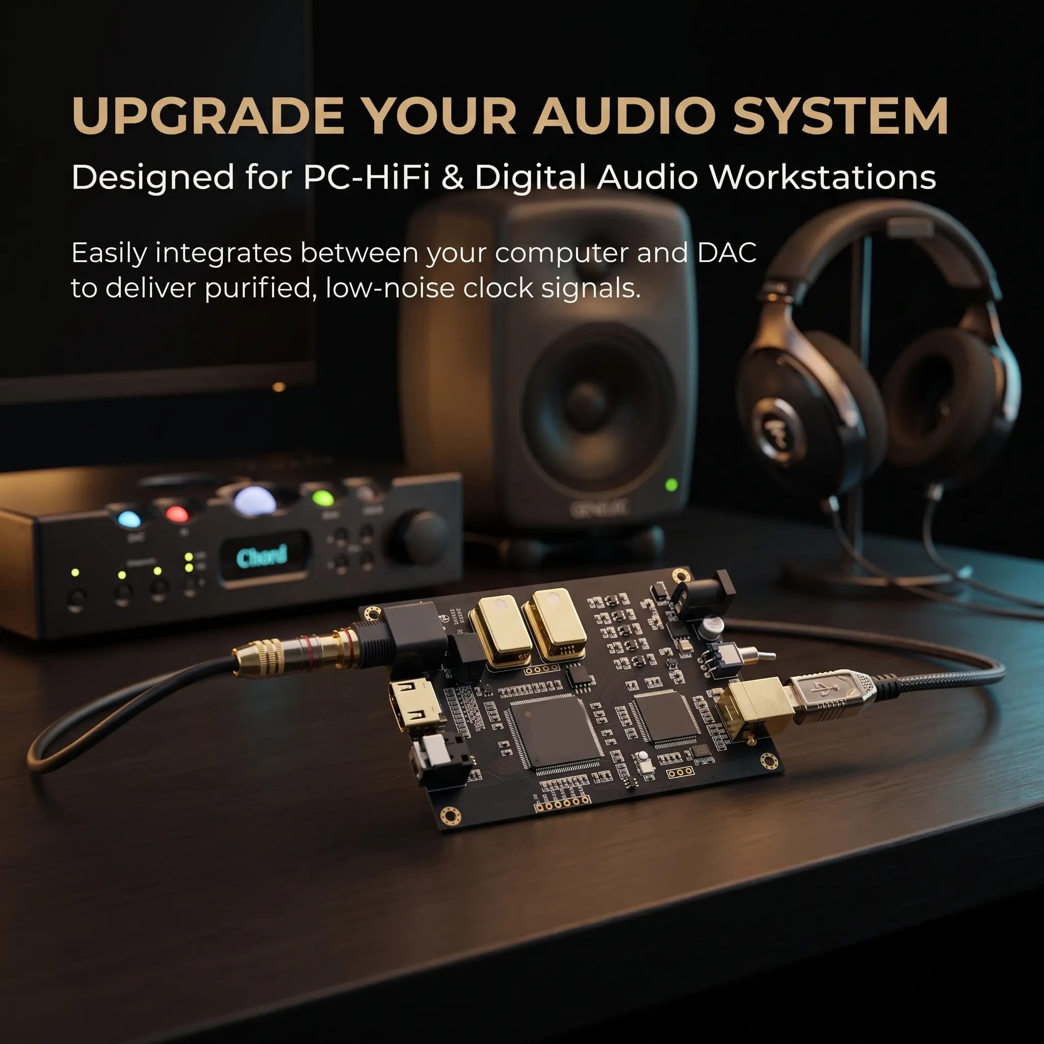 Scheda USB HiFi Domestica con Uscita Digitale FPGA