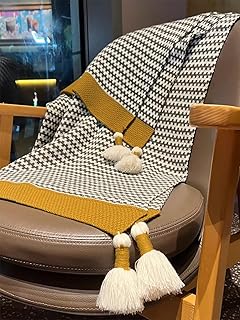 30 Grey Bedroom Ideas for a Calm Timeless Look 3 Grey Striped Throw Blanket with Tassels, Knitted Soft Boho Blanket for C...