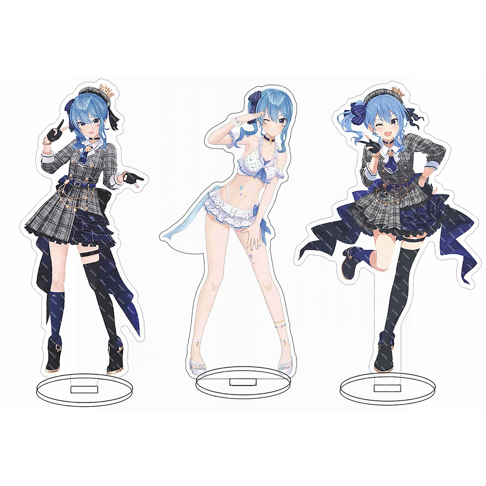 星街すいせい　アクスタまとめ Amazon.co.jp: アクリルスタンド 星街-すいせい 3点セット 萌えグッズ