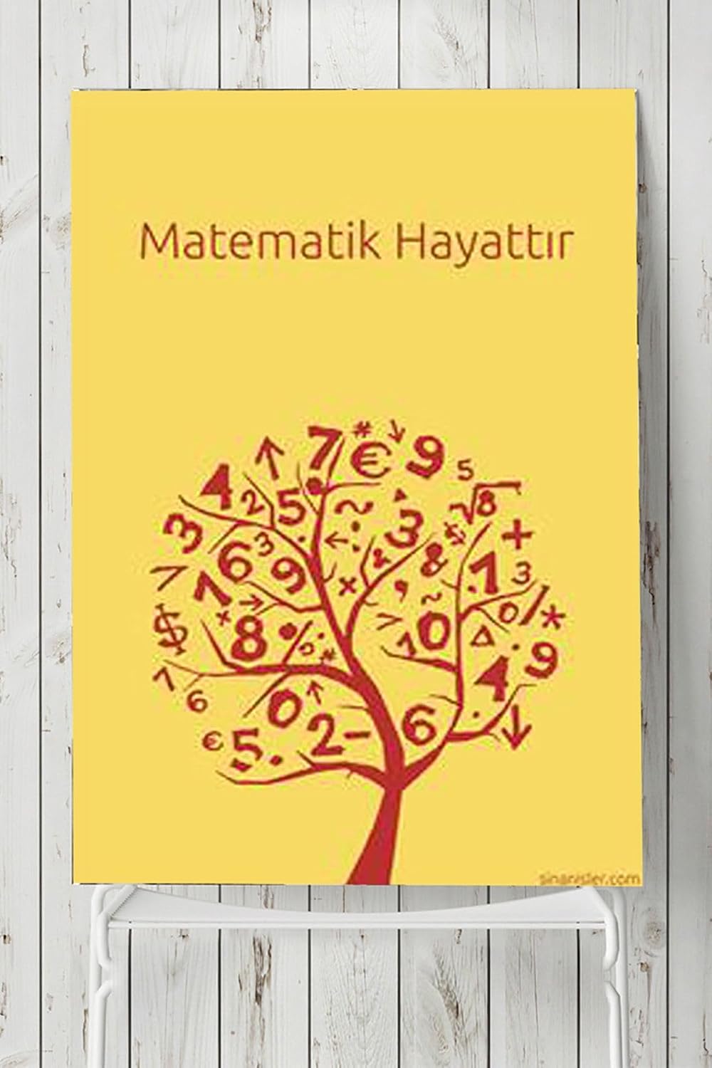 Postermanya (pster6369) Matematik Hayattır Eğitim Posteri 2 (40x60cm)