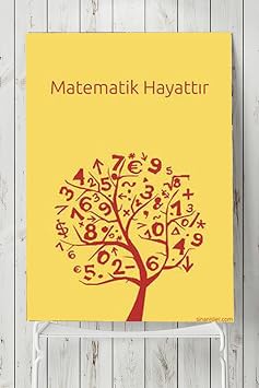 Postermanya pster6364 Matematik Hayatt r E itim Posteri 2 70x100cm