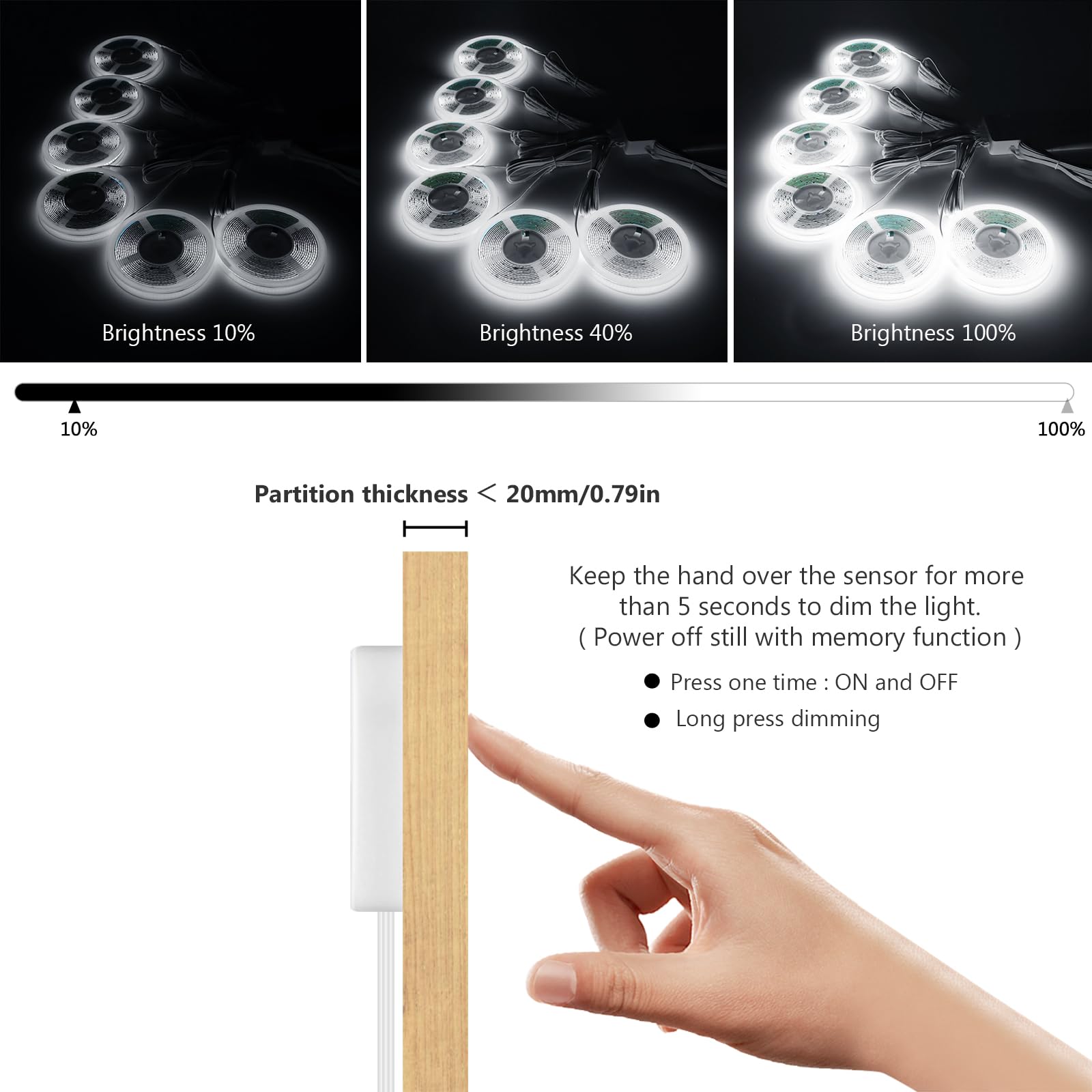 CHNMALITAI 12V COB LED Strip - Image 2