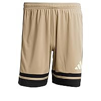 adidas Uomo SQUADRA25 Short, Blanch Cargo/Black/Warm Vanilla