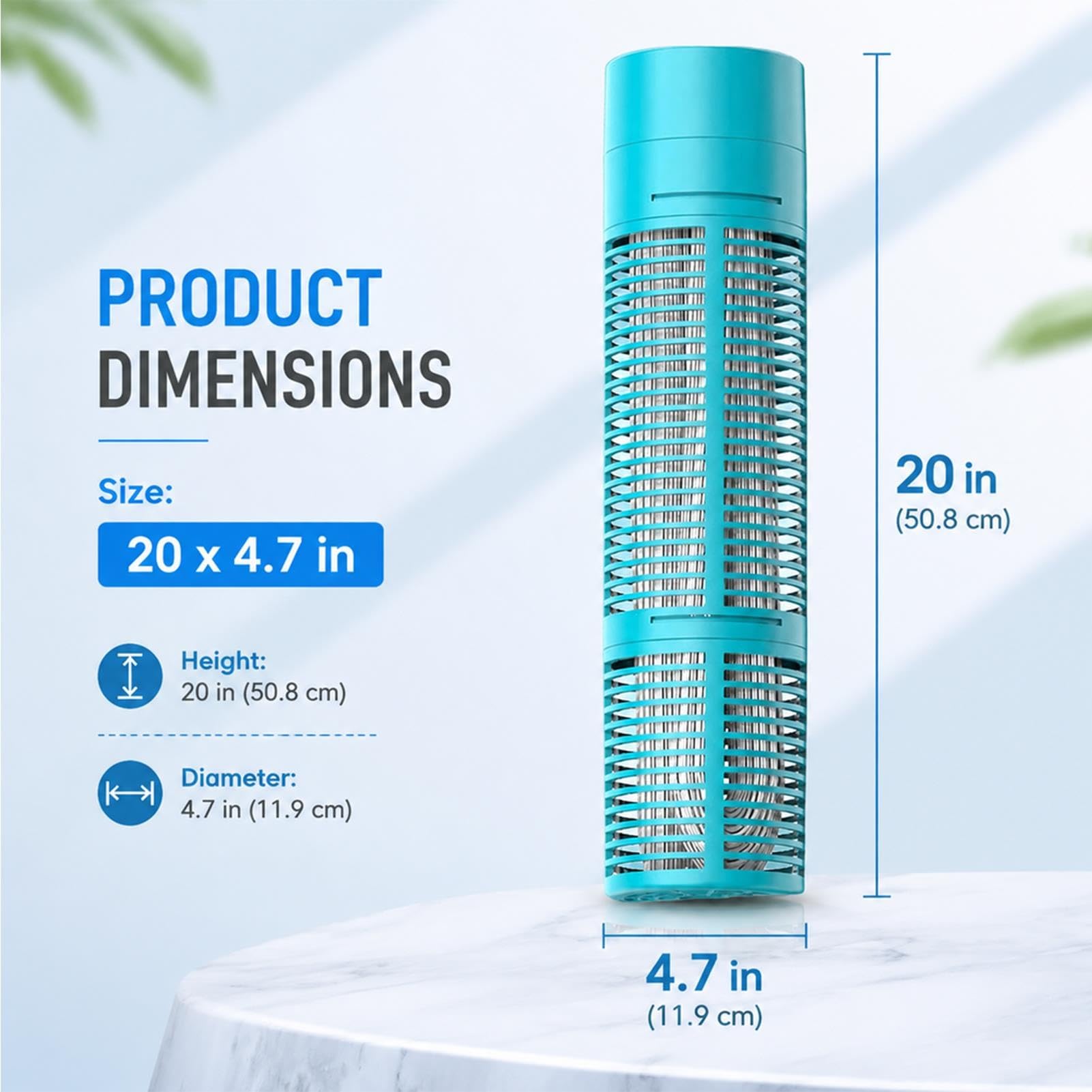 3er-Pack 20-Zoll-PVDF-UF-Membranfilterpatrone, 0,01 Μm Hochleistungs-Vorfilter, Waschbar, Für Kommerzielle Umkehrosmoseanlagen Und Industrielle Wasseraufbereitung