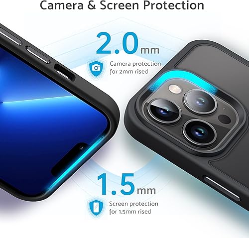 Miniatura 5 de Anqrp Funda diseñada para iPhone 13 Pro, compatible con Magsafe funda delgada de silicona suave antiarañazos para iPhone 13 Pro de 6.1 pulgadas,