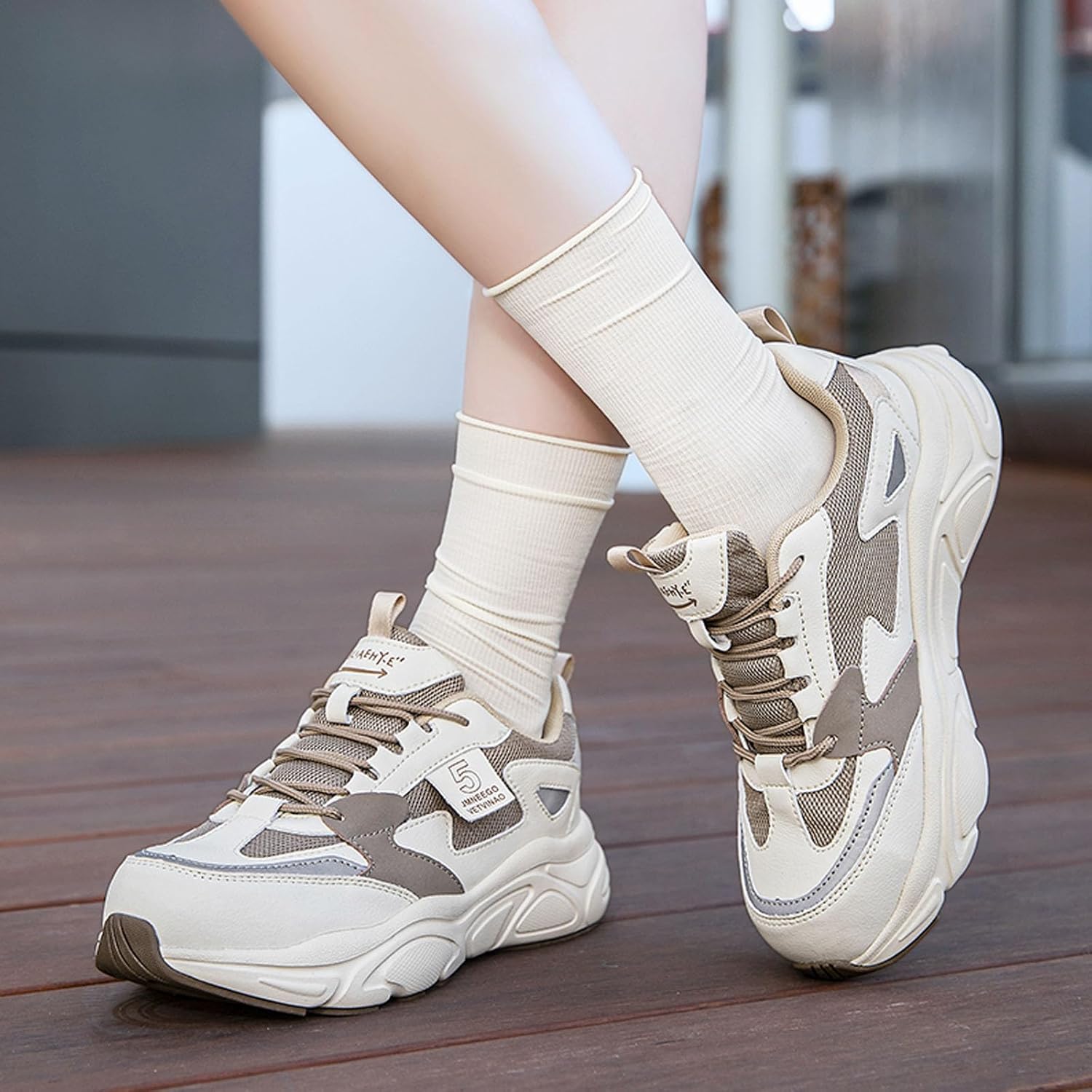 Nutropa Steel Toe Boots for Men, Lightweight Safety Work Shoes, Comfortable Breathable Composite Toe Boots Slip-Resistant Indestructible Shoes - Image 2