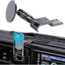 DIAMOOKY Metal Phone Mount for Jeep Wrangler JL JLU & Gladiator 2024-2026