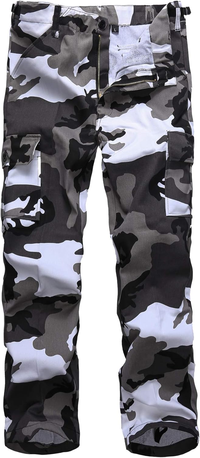 Kids Boys Girls Military Army Ranger Camping outdoor cargo pants trousers