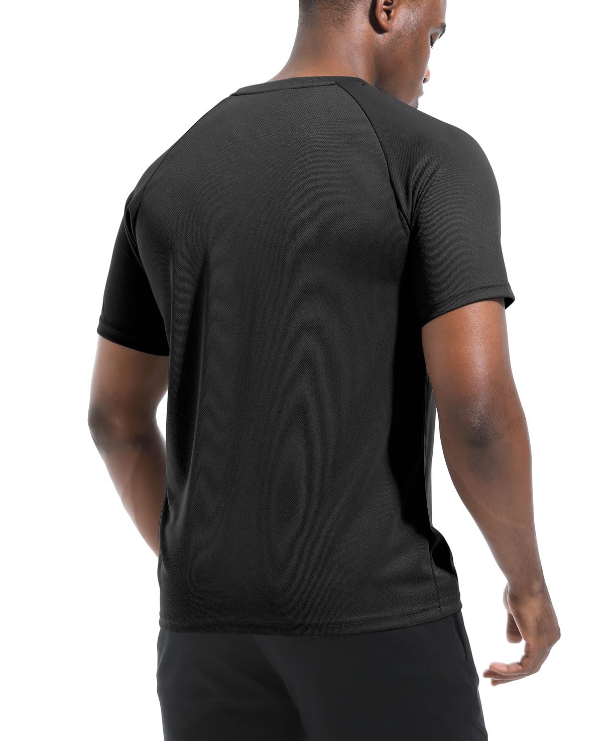 Boyzn T-shirt da uomo a maniche corte in maglia a maniche corte da allenamento ad asciugatura rapida, da 3 pezzi