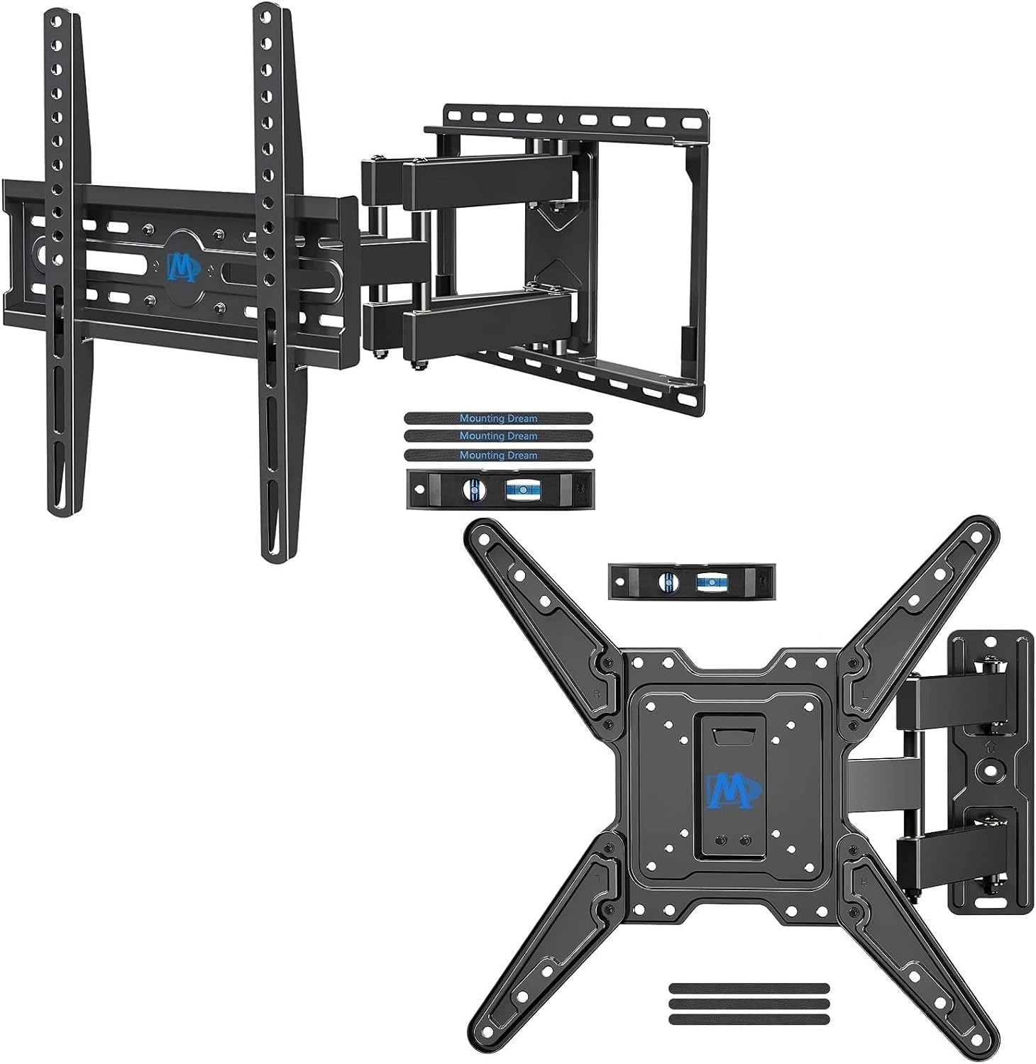Amazon.com: Mounting Dream MD2413-MX Full Motion TV Wall Mount for 26 ...