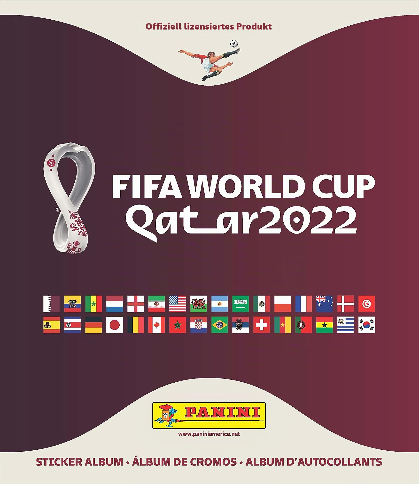 Panini WM Qatar 2022 Komplette 670 Sticker-Kollektion + Album 🔥, Weiß