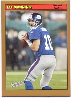 Eli Manning 2005 Topps Bazooka Gold #90 - New York Giants