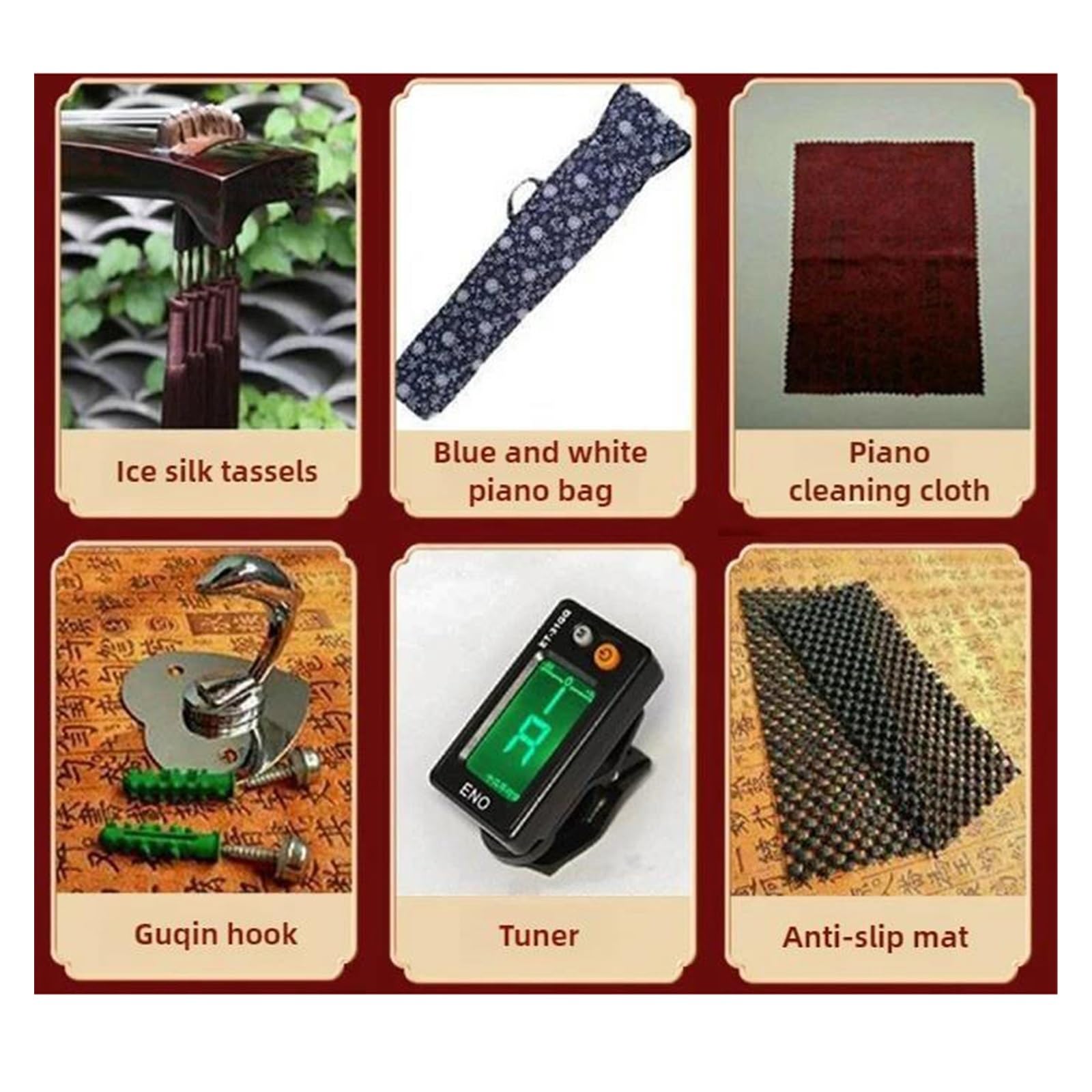 Professionelles Musikinstrument Guqin Handgefertigtes Guqin Aus Holz Ein Professionelles Instrument Für Erwachsene Und Anfänger