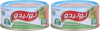 تونا قطع من توليدو، وزن 150 جم، (عبوة من قطعتين)