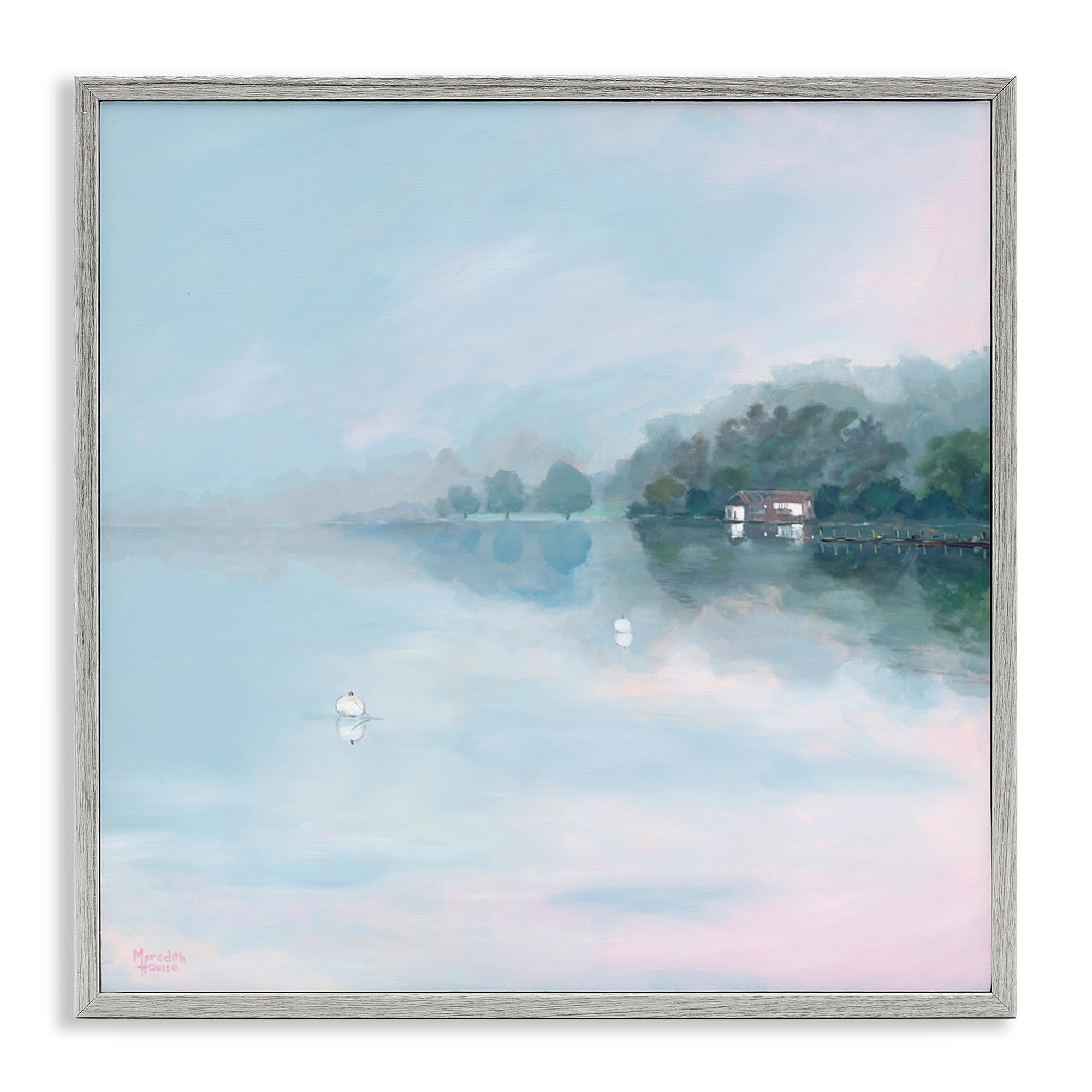 'Morning at Lake Windermere'| Framed Giclee Art