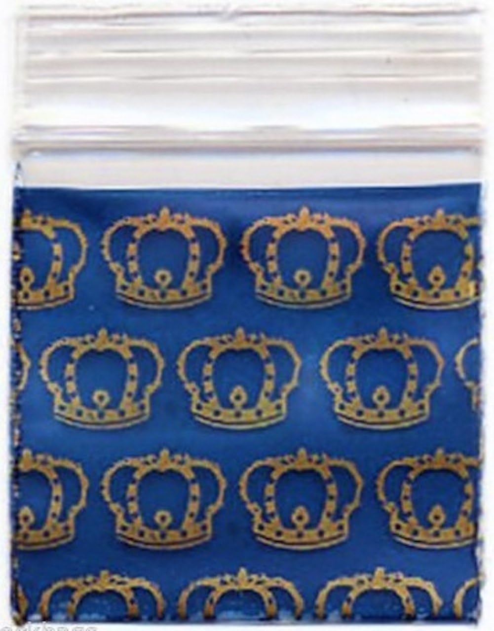 PLASTIC ZIPLOCK BAGGIES 200-1 x 1 Gold Crown Small