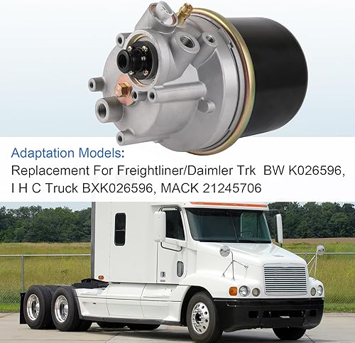 Miniatura 3 de RADHLBNIU Kit de secador de aire ADIP, AD-IP Reemplazar Bendix 065612, 109477, H-30004