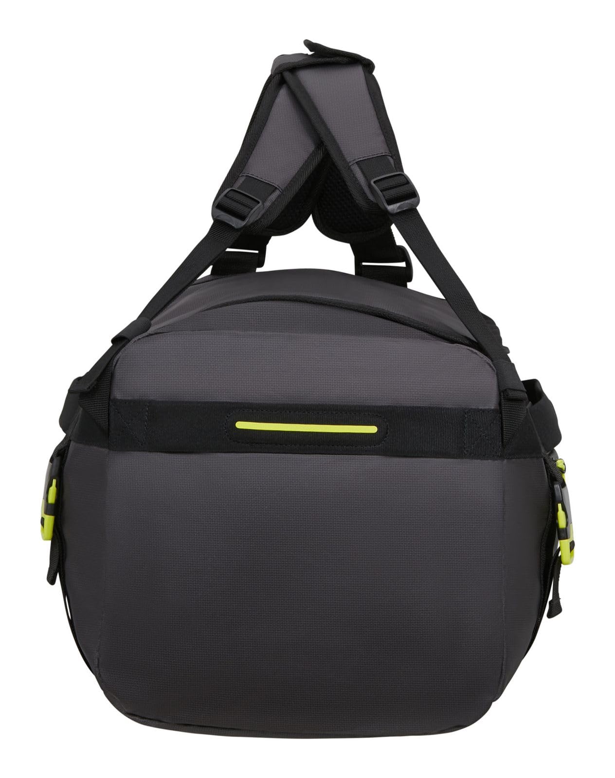 American Tourister Torba podróżna plecak Urban Track Duffle/Backpack Coated 60L Black/Lime czarny