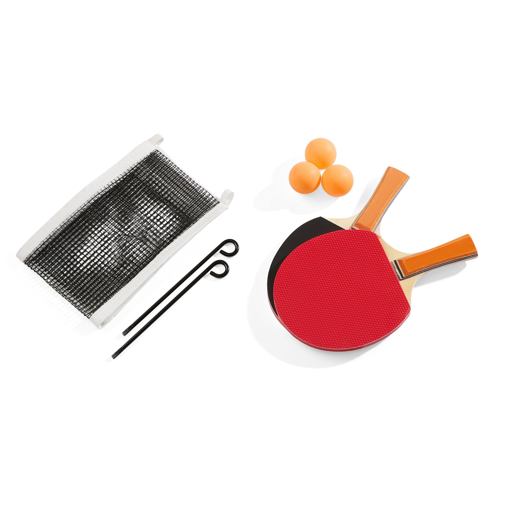 HyperMotion HYP32 Table de Ping Pong Pliante pour Enfants et Adultes, Modèle Compact d’Intérieur avec Filet, Raquettes et Balles, Facile à Transporter