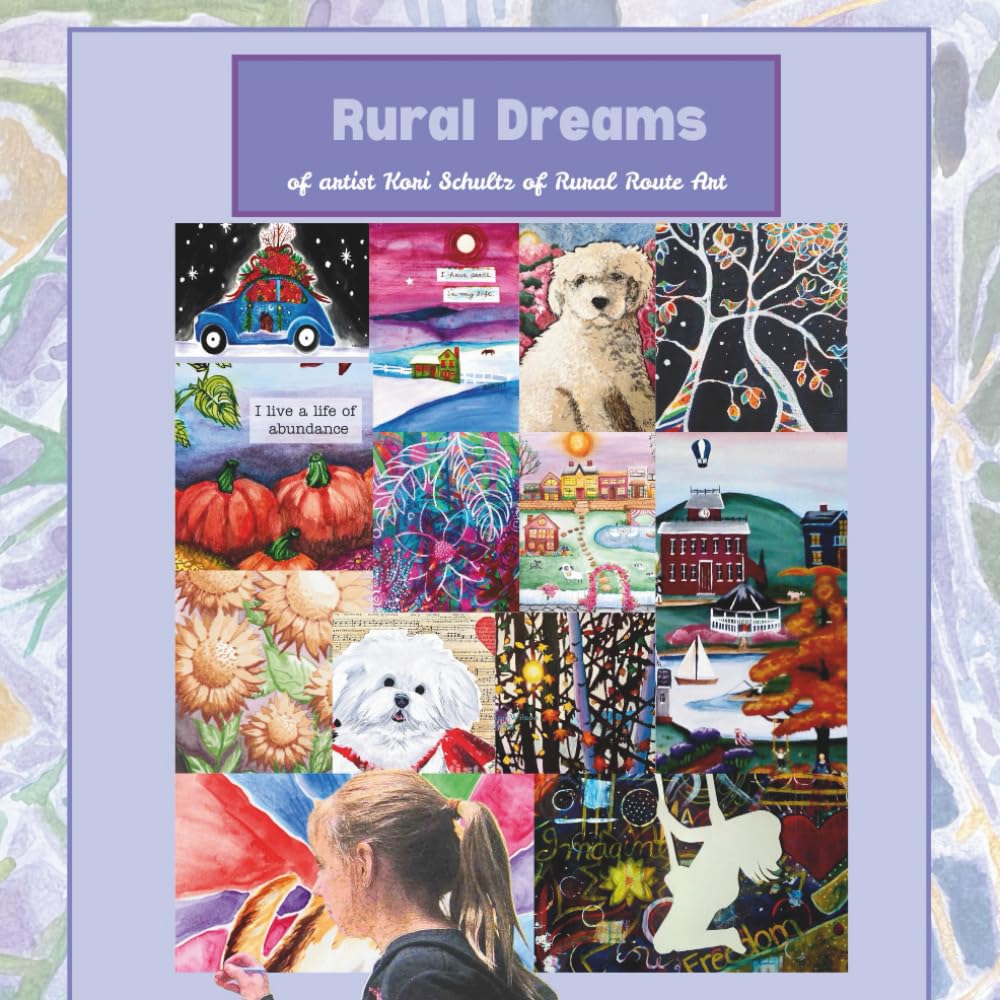 Rural Dreams Reimagined: Soft, Minimalist Coloring Pages Designed to Look Like Your Own Artwork