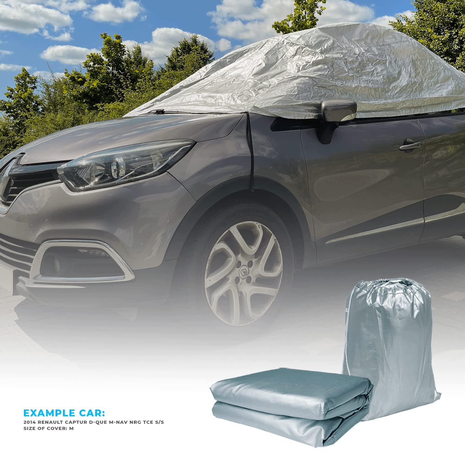Simply TCC Superiore Cappa Auto, S, 230 x 150 x 50 cm