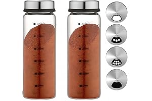 Salt and Pepper Shaker Set, Enjoy Cooking without the Kitchen Being Closed!