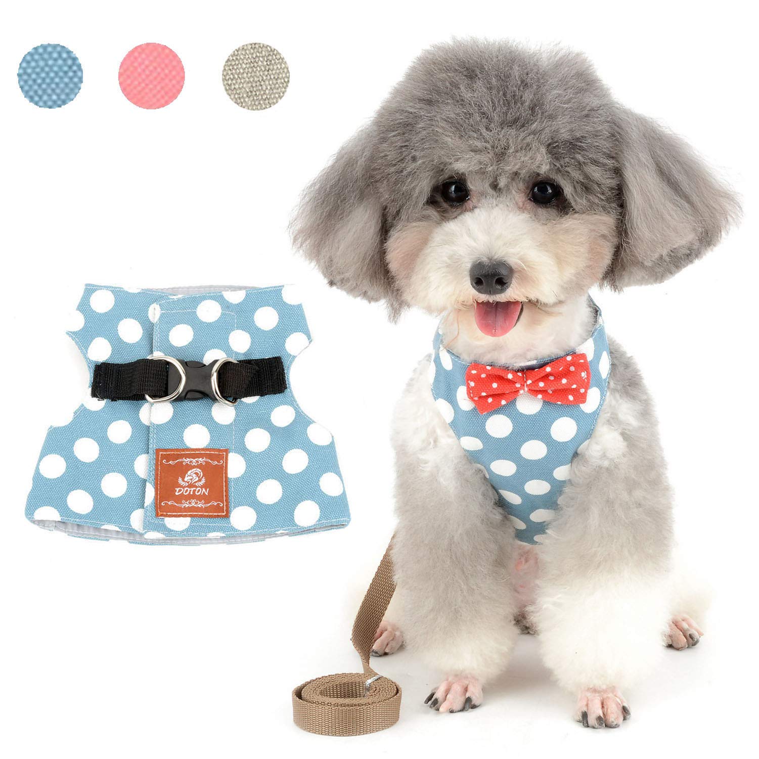 Amazon | ZUNEA 犬 猫用 ハーネス リードセット おしゃれ かわいい 犬