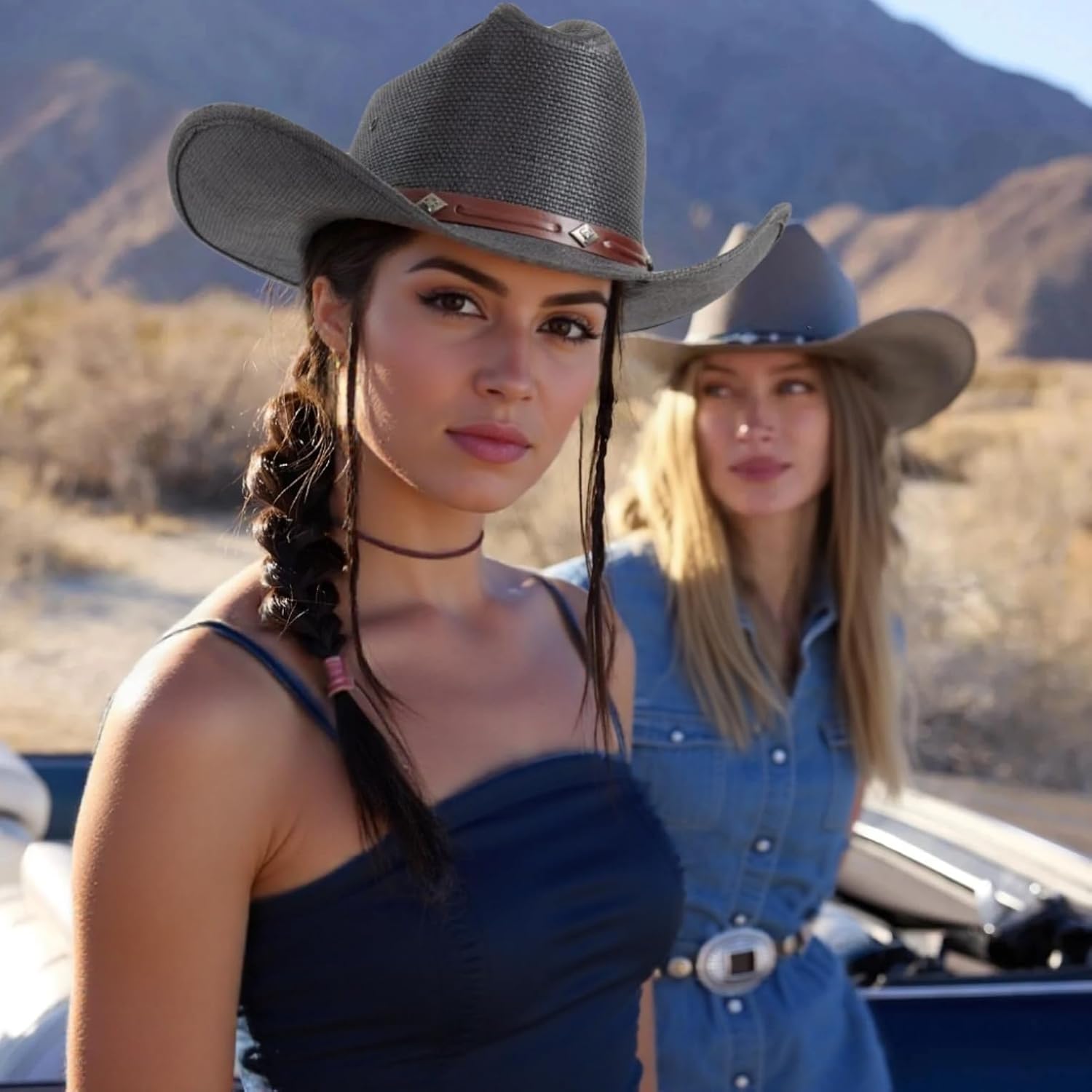 Cowboy Hat for Men and Women with Cattleman - Image 5