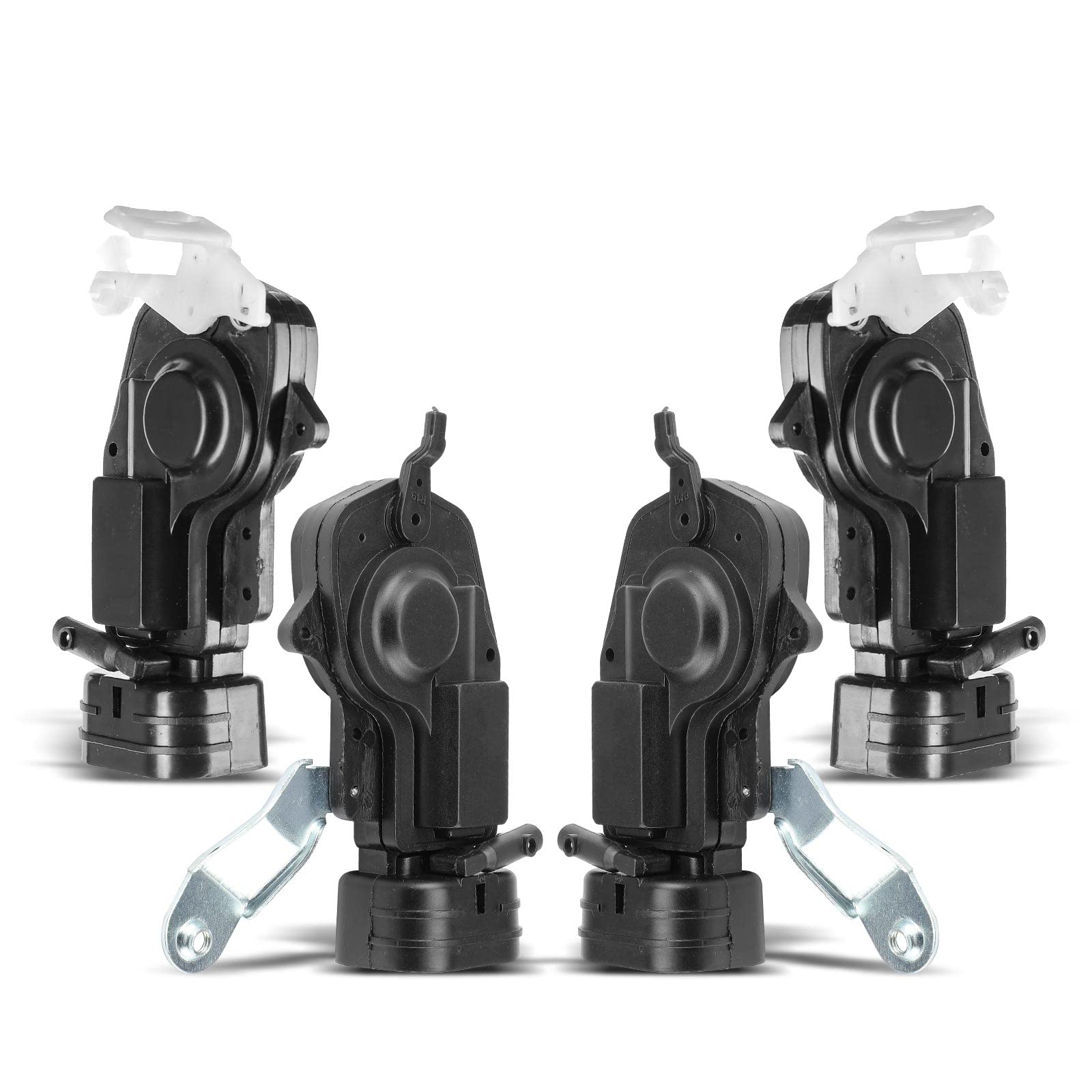 A-Premium Door Latch Lock Actuator Compatible with Toyota Vehicles - 4Runner 2000 2001 2002, Sport Utility - Front and Rear, 4-PC Set, Replace#