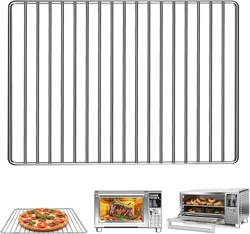 Air Fryer Accessories for Nuwave Bravo XL Pro Air Fryer Toaster Oven 30QT, Stainless Steel Wire Rack Replacement