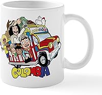 Vista 8 de CafePress Colombian Chiva Mug Taza de café de cerámica de 11 oz (11.0 fl oz)