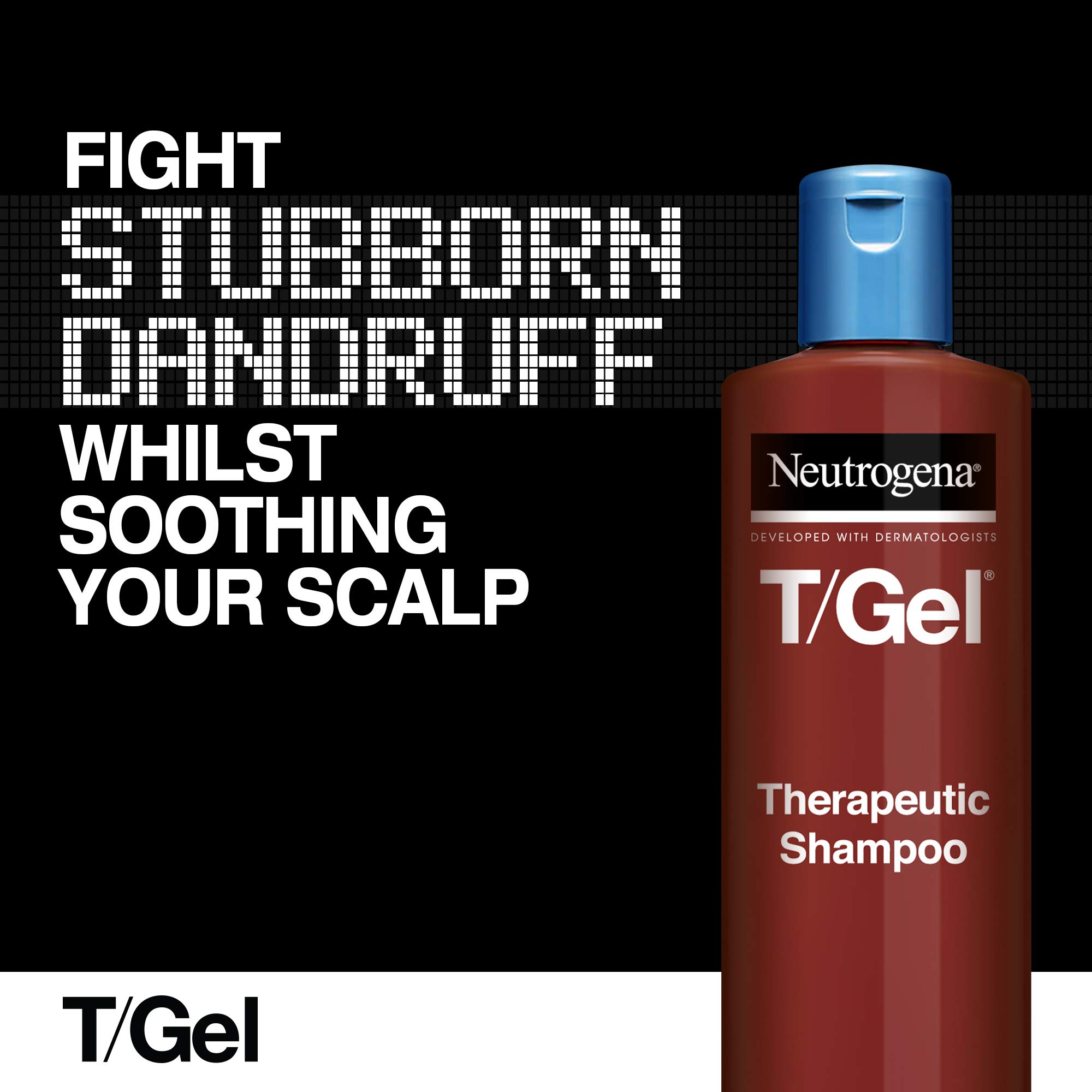 Neutrogena T/Gel Therapeutic Shampoo Treatment for Scalp Psoriasis