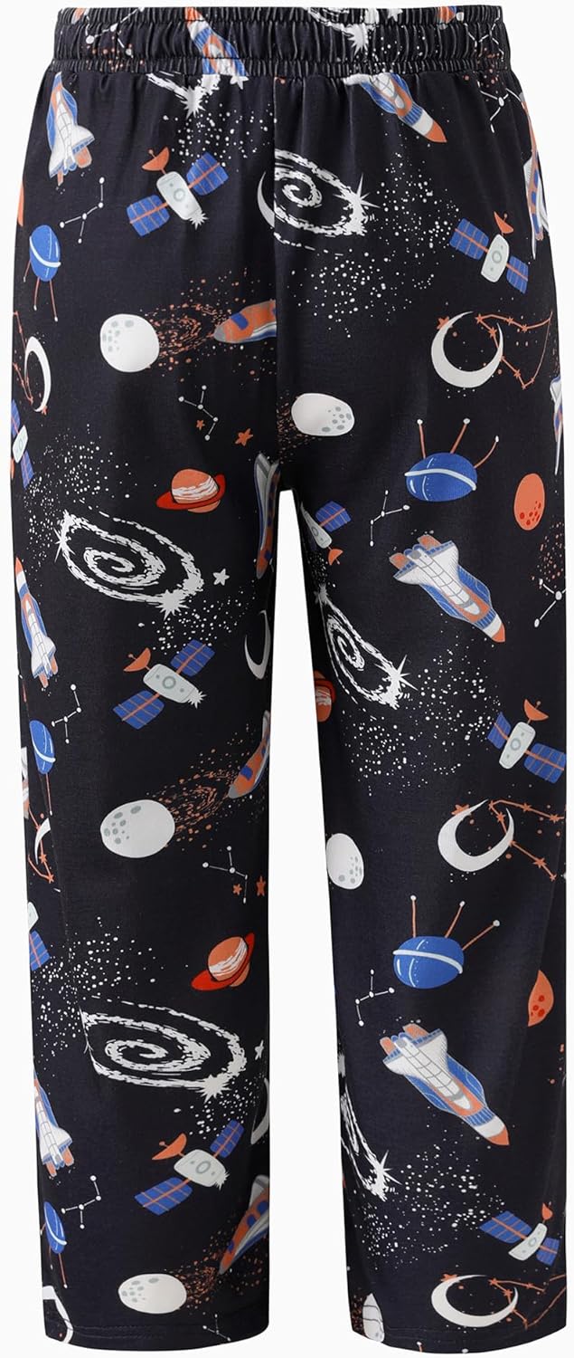 PATPAT Unisex Kids Plaid Pajama Pants – Soft Lounge Sleep Bottoms with Elastic Waist and Pockets, Ages 5–14 Years - Image 3