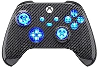 Vista 25 de Silent Modz Custom Modded Controller 7 LED Colors Trigger Stopper w/Pro Grips compatible with Xbox Series S, Xbox Series X, Xbox One, and Windows
