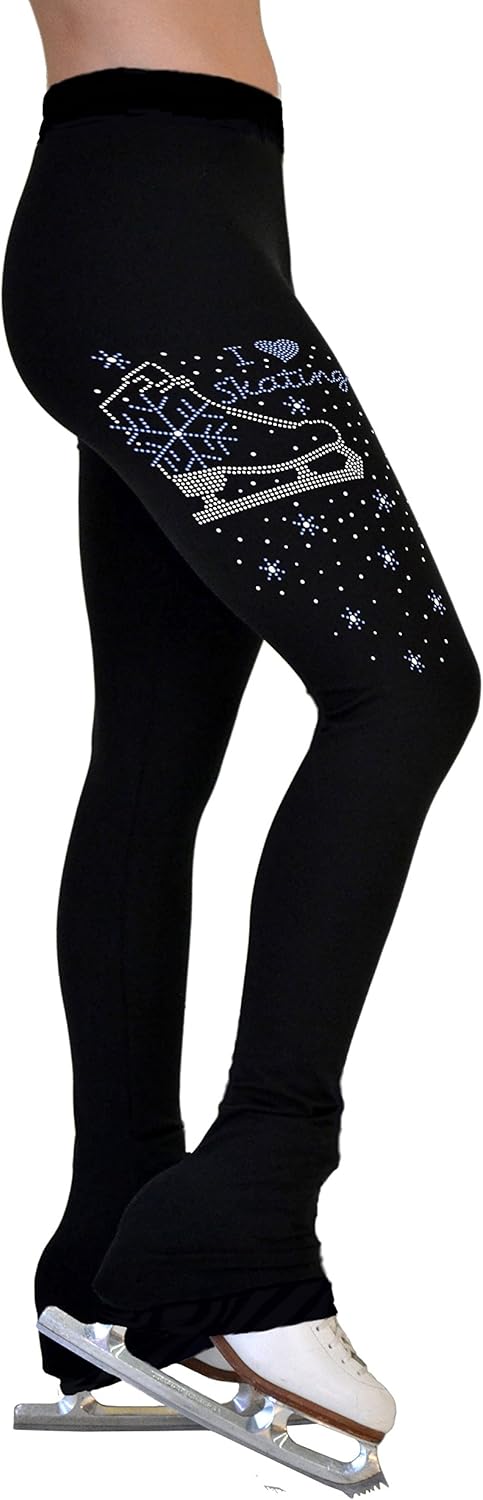ChloeNoel P86 - Crystal Vintage Figure Skating Pants