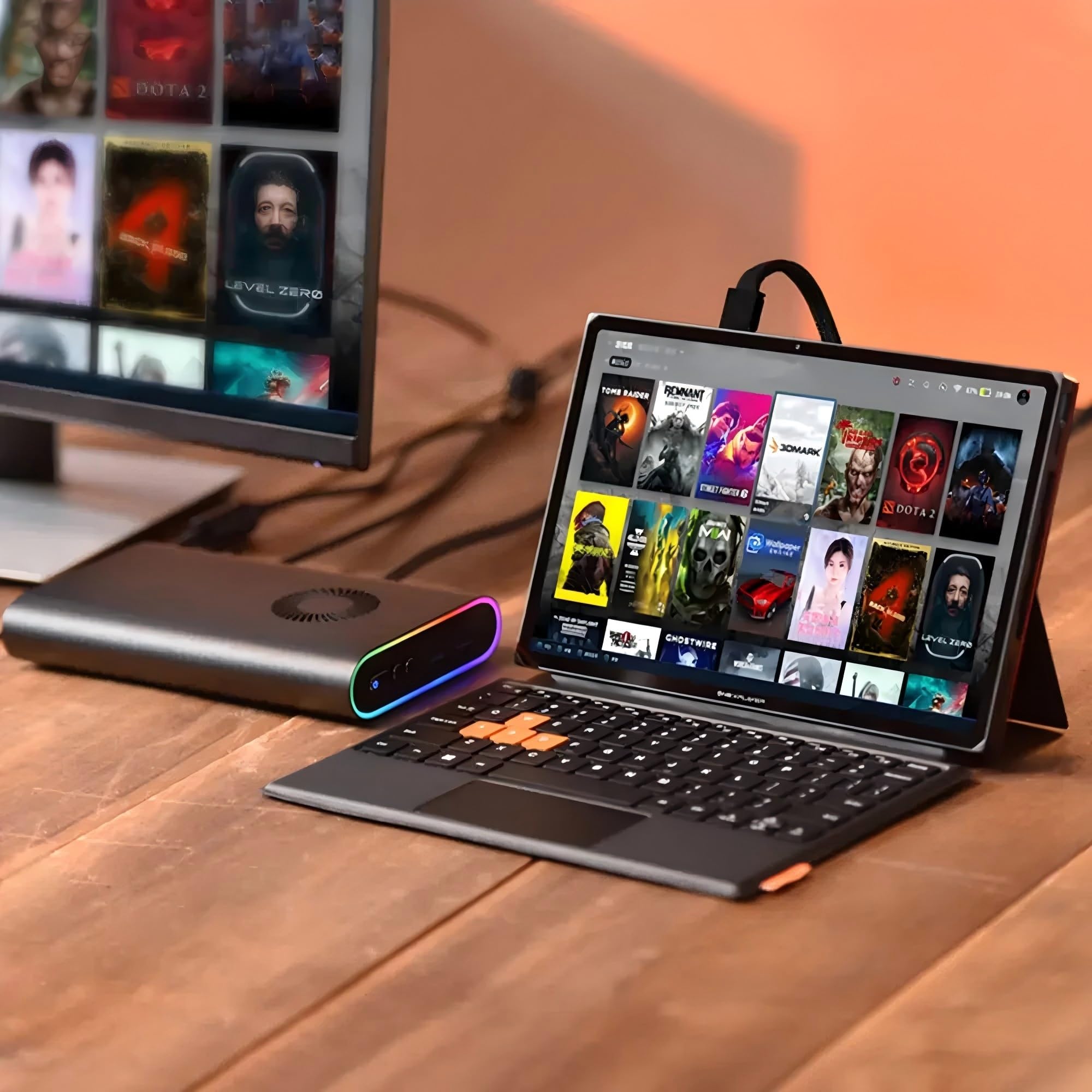WEELIAO ONEXPLAYER X1 PRO AMD Ryzen™ AI 9 HX 470 Palmare da gioco 3 in 1 | Display da 11 pollici 2.5K | 32 GB LPDDR5X | SSD NVMe da 1 TB | PC da gioco portatile Windows 11 | Pre-ordine