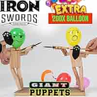 珍品！パーティーアクションゲーム「バルーンフェンシング」　ヨネザワ社　平成レトロ 珍品！パーティーアクションゲーム「バルーンフェンシング