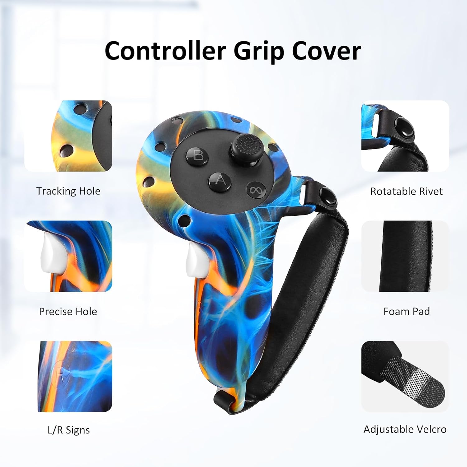Compatible with Oculus Quest 2 Accessories+Compatible with Oculus Quest 3 Accessories