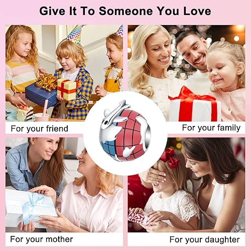 Miniatura 7 de GOINEVA - Dije de girasol con forma de sol, estrella, luna, elefante, para pulsera, collar de plata de ley 925, dije de corazón de amor, dijes de