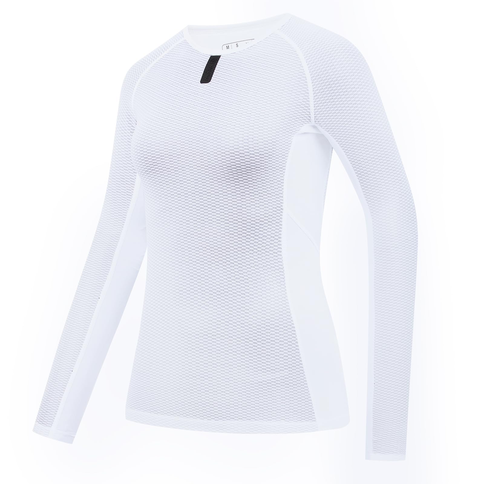 YKYWBIKE Radunterhemd für Damen, schnelltrocknend, ärmellos, Kompressions-Mesh-Unterhemd, atmungsaktiv, Biker-Shirt