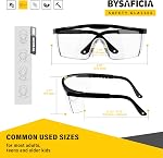 12 Pack Safety Glasses Bulk Anti-Fog, Adjustable Temple Safety Goggles, UV Protection Scratch Resistant Polycarbonate Lens, Protective Eyewear with ANSI Z87.1 for Construction, Lab, Outdoor Work